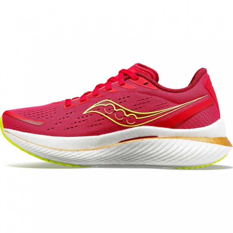 Red Saucony Endorphin Speed 3 Women's Running Shoes | PHILIPPINES-QZN