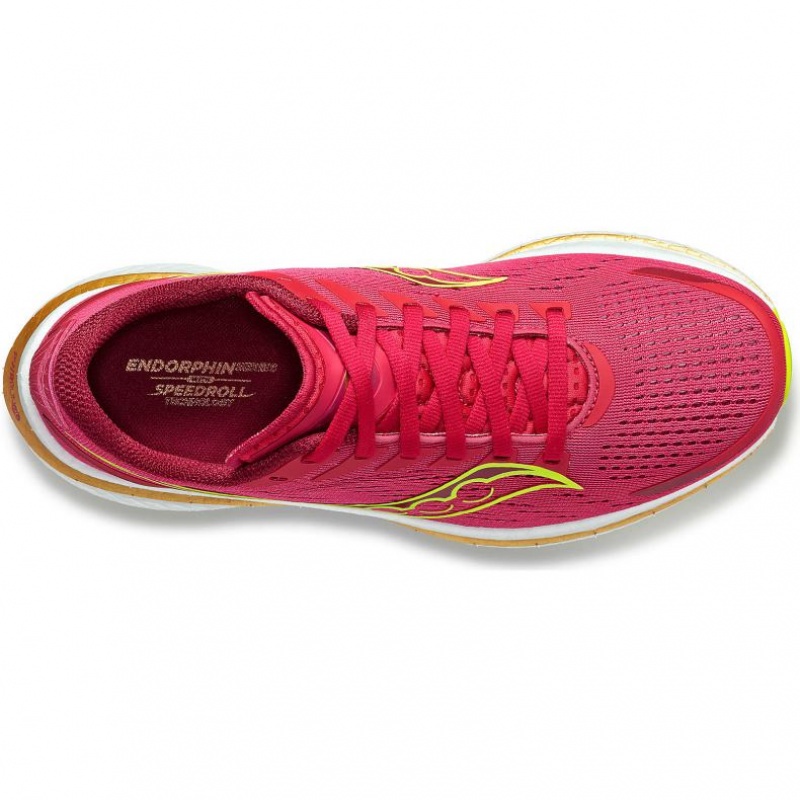 Red Saucony Endorphin Speed 3 Women's Running Shoes | PHILIPPINES-QZN