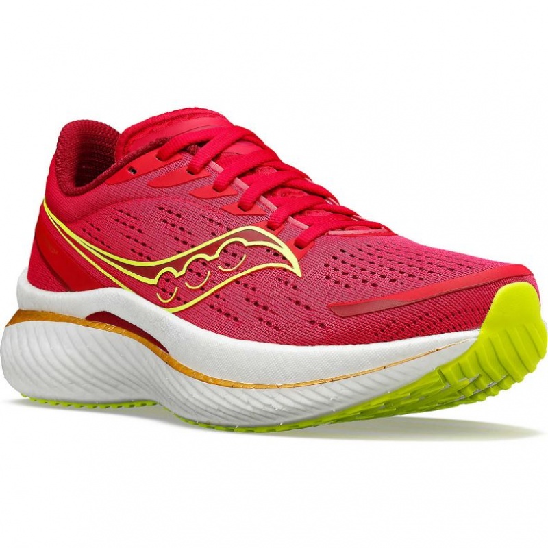 Red Saucony Endorphin Speed 3 Women's Running Shoes | PHILIPPINES-QZN