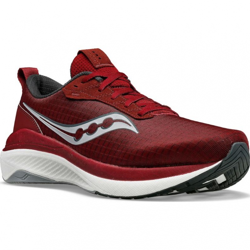 Red Saucony Freedom Crossport Men's Running Shoes | PHILIPPINES-JKW