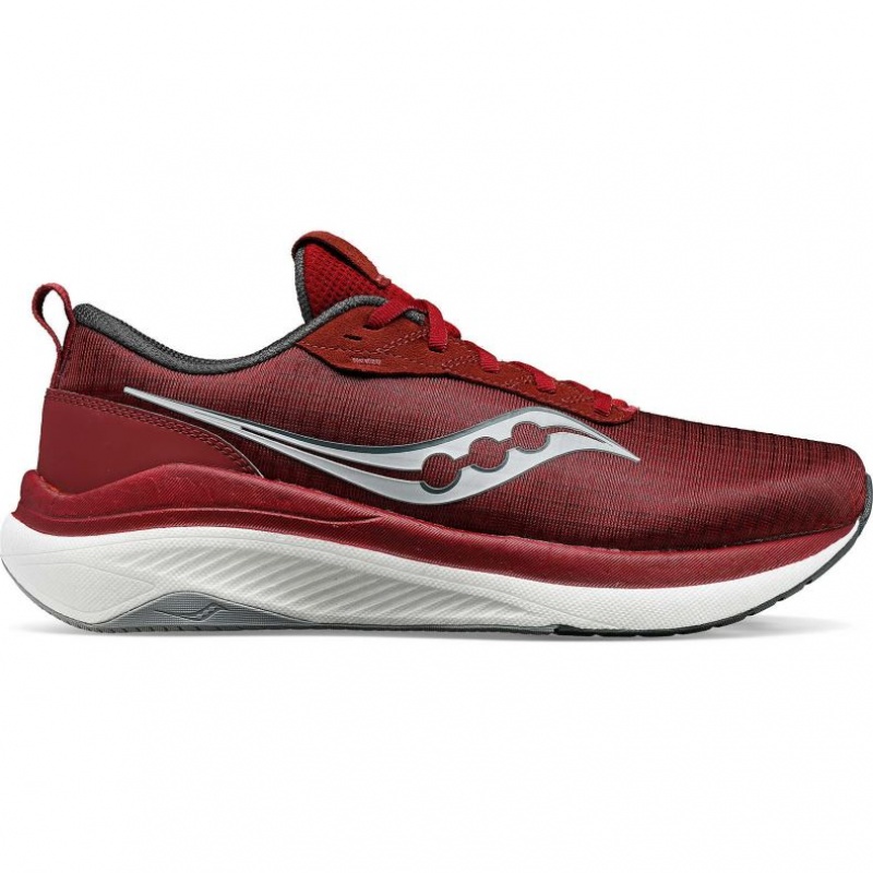 Red Saucony Freedom Crossport Men\'s Running Shoes | PHILIPPINES-JKW