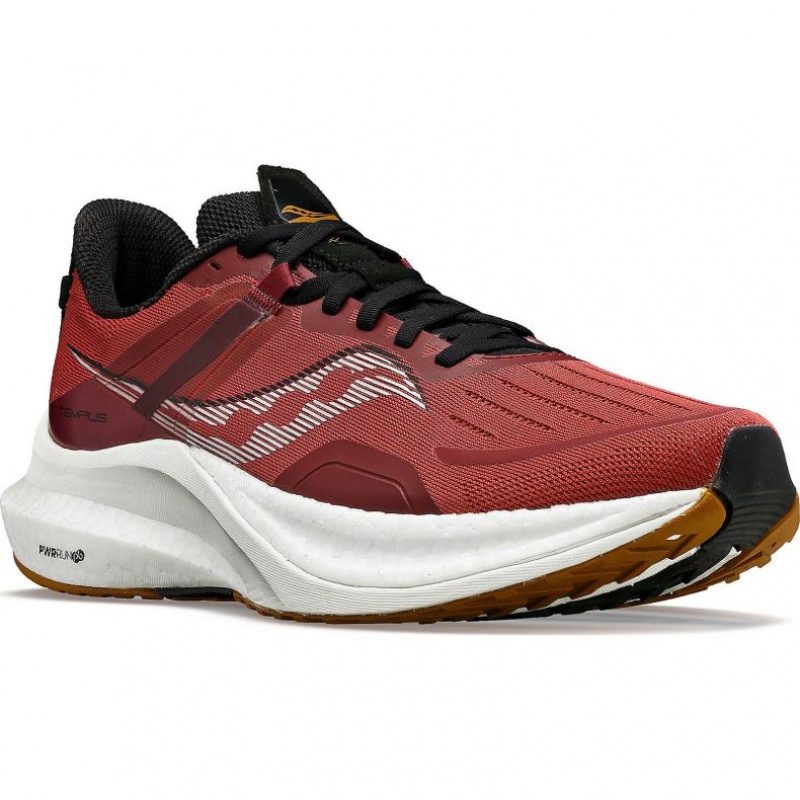 Red Saucony Tempus Men's Running Shoes | PHILIPPINES-HTM