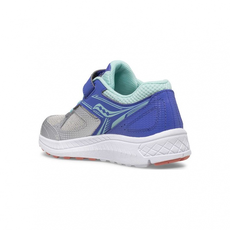 Silver Saucony Cohesion 14 A/C Big Kids' Sneakers | PHILIPPINES-GBE