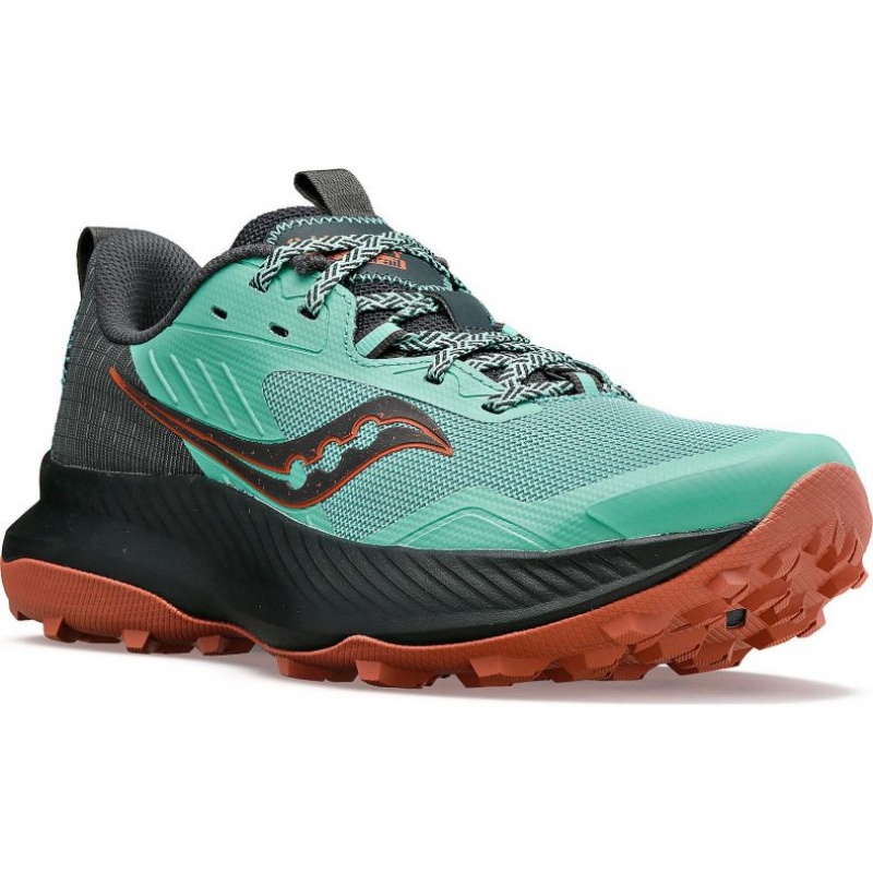 Turquoise Saucony Blaze TR Women's Trail Running Shoes | PHILIPPINES-GAE