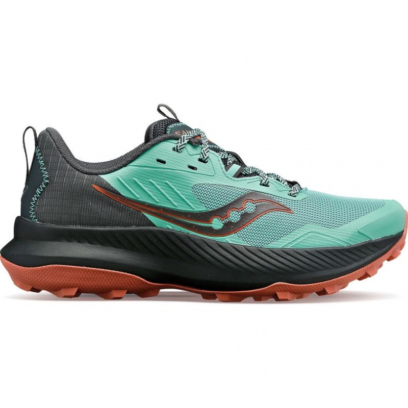 Turquoise Saucony Blaze TR Women\'s Trail Running Shoes | PHILIPPINES-GAE