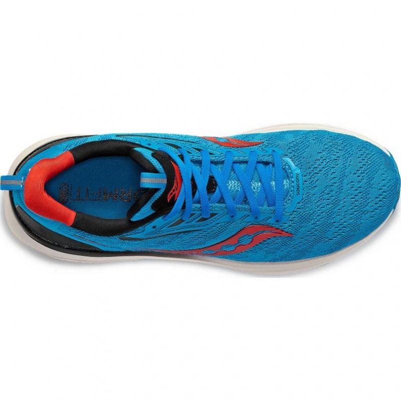 Turquoise Saucony Echelon 9 Men's Running Shoes | PHILIPPINES-ENT