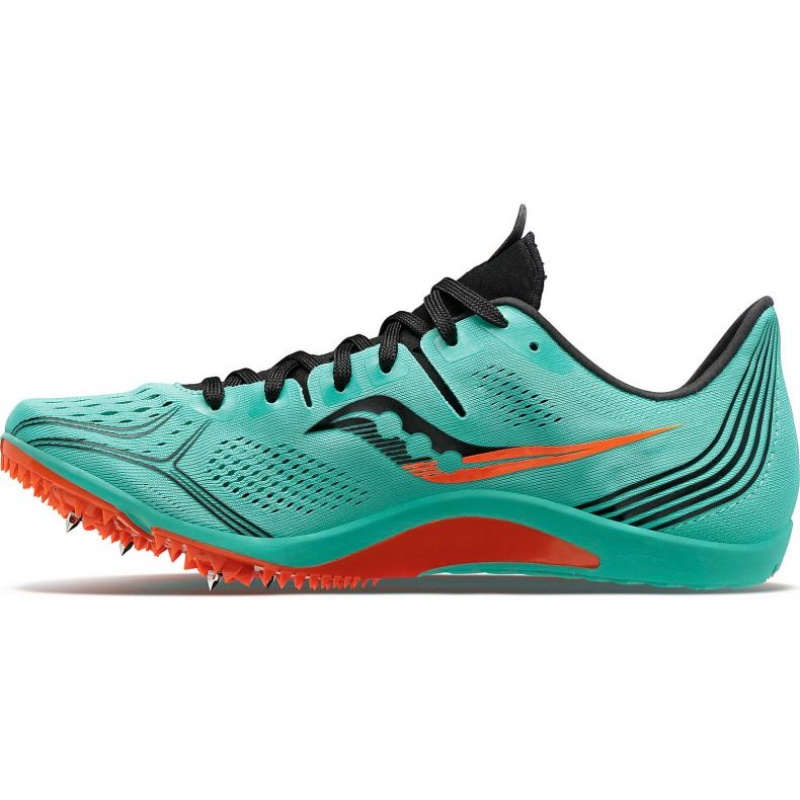 Turquoise Saucony Endorphin 3 Men's Spikes | PHILIPPINES-WTN