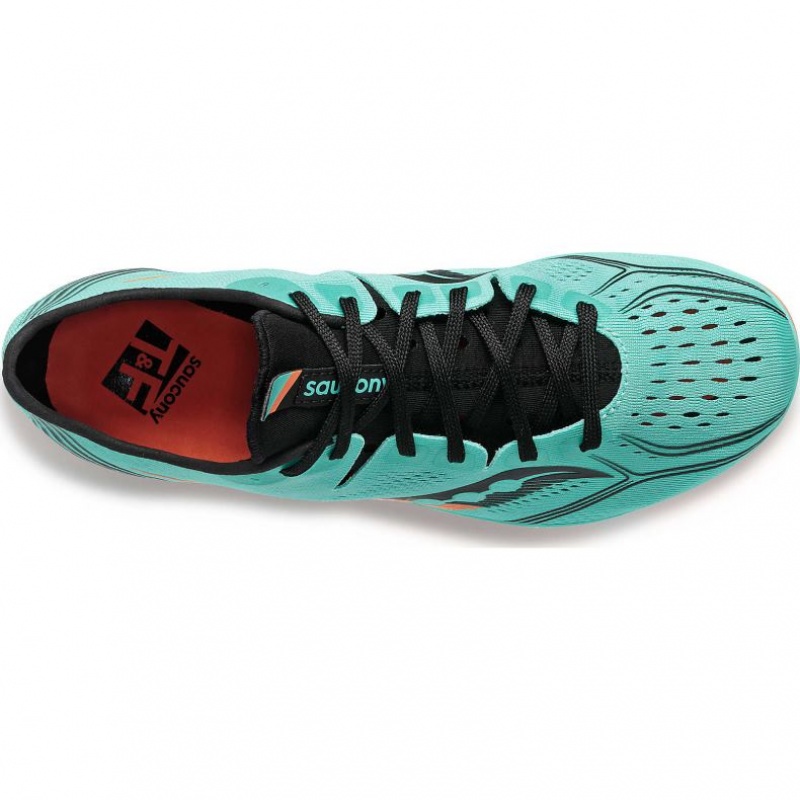 Turquoise Saucony Endorphin 3 Men's Spikes | PHILIPPINES-WTN