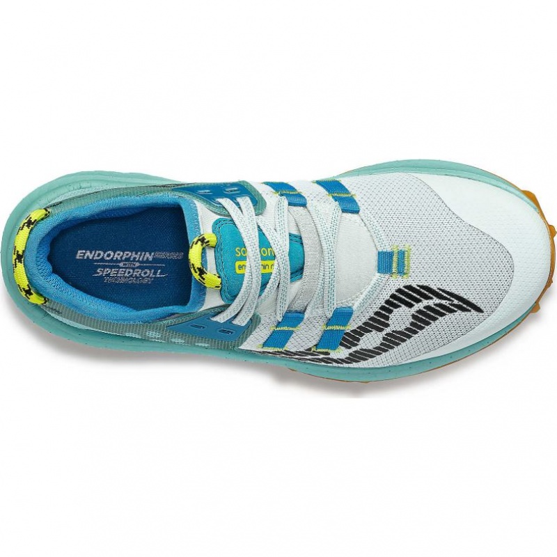 Turquoise Saucony Endorphin Rift Women's Trail Running Shoes | PHILIPPINES-KYB