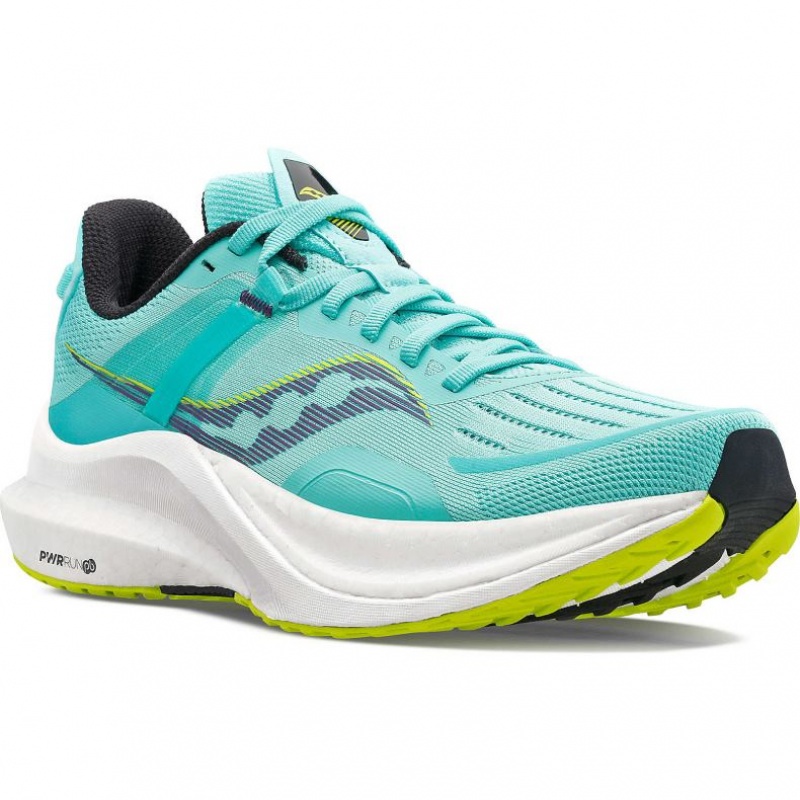 Turquoise Saucony Tempus Women's Running Shoes | PHILIPPINES-AQT