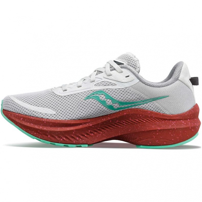 White Saucony Axon 3 Women's Running Shoes | PHILIPPINES-HSC