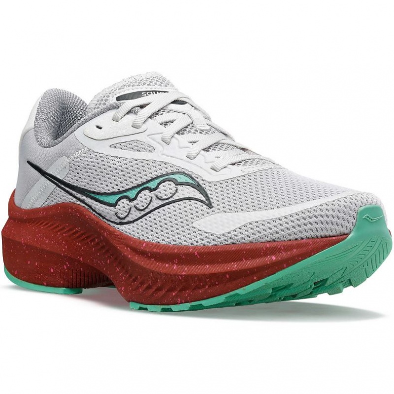 White Saucony Axon 3 Women's Running Shoes | PHILIPPINES-HSC