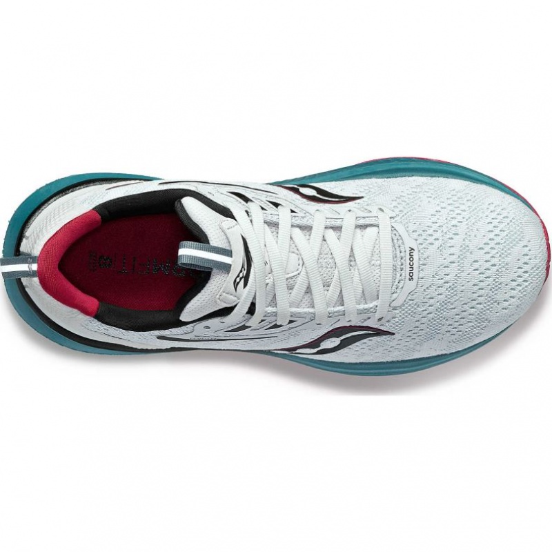 White Saucony Echelon 9 Women's Running Shoes | PHILIPPINES-MBJ