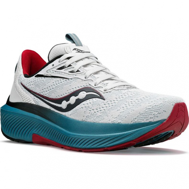 White Saucony Echelon 9 Women's Running Shoes | PHILIPPINES-MBJ