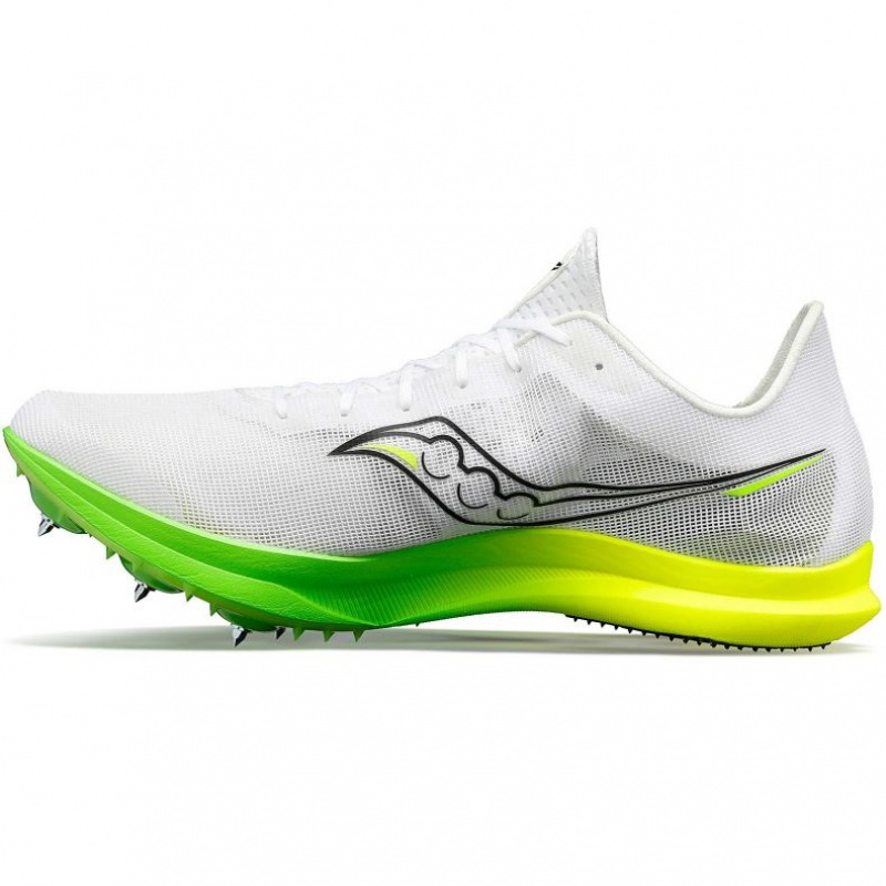 White Saucony Endorphin Cheetah Men's Running Shoes | PHILIPPINES-QID