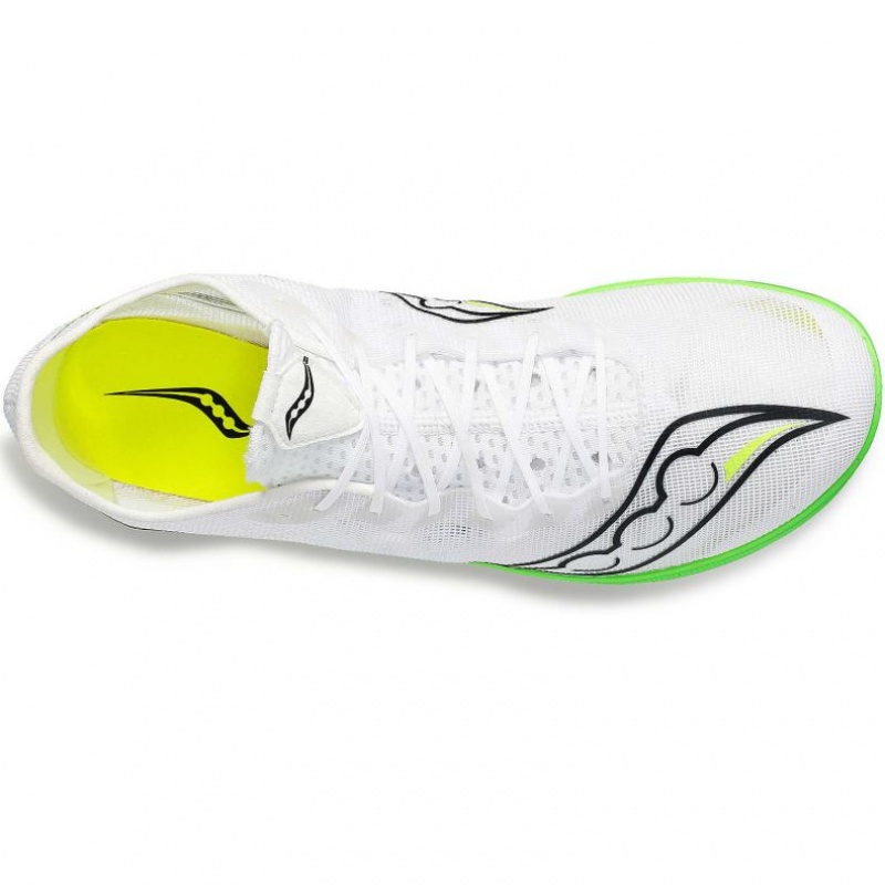 White Saucony Endorphin Cheetah Men's Running Shoes | PHILIPPINES-QID