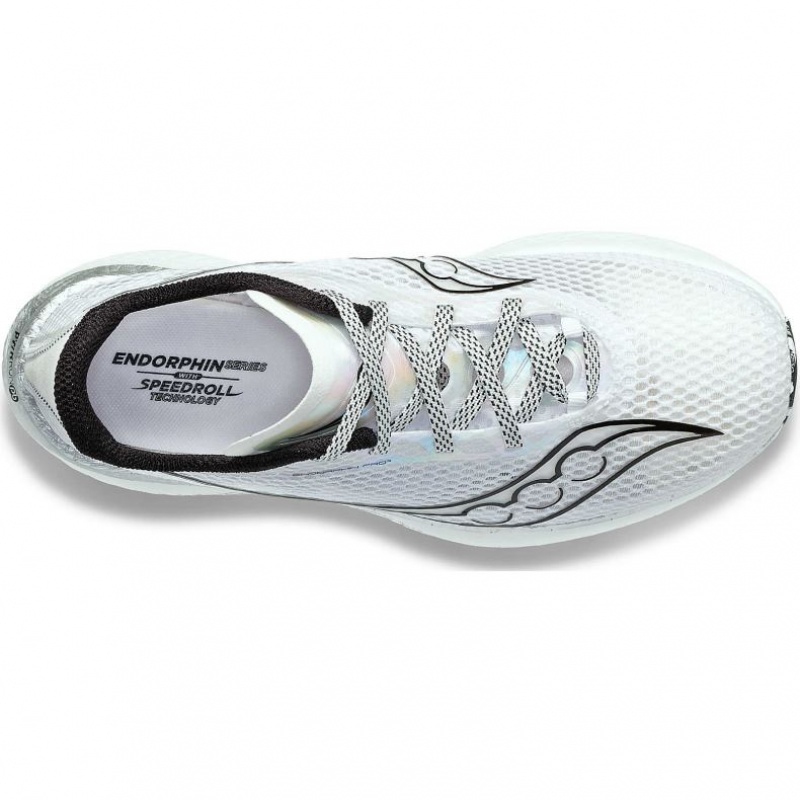 White Saucony Endorphin Pro 3 Men's Running Shoes | PHILIPPINES-PAJ