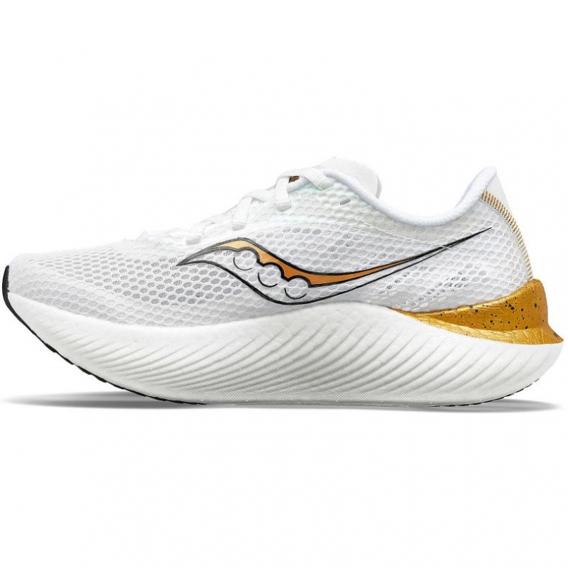 White Saucony Endorphin Pro 3 Women's Running Shoes | PHILIPPINES-IHO