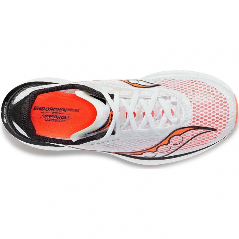 White Saucony Endorphin Pro 3 Women's Running Shoes | PHILIPPINES-QYA