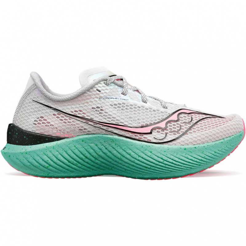 White Saucony Endorphin Pro 3 Women\'s Running Shoes | PHILIPPINES-MJL