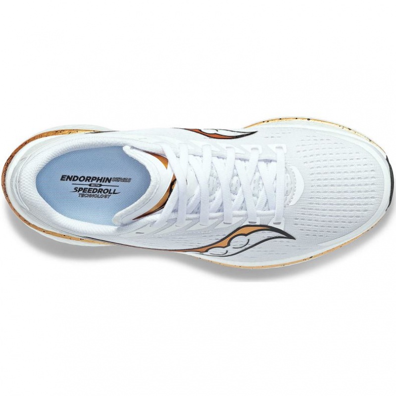 White Saucony Endorphin Speed 3 Men's Running Shoes | PHILIPPINES-TPJ