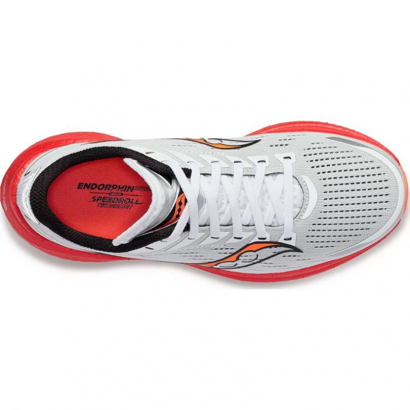 White Saucony Endorphin Speed 3 Women's Running Shoes | PHILIPPINES-DSC