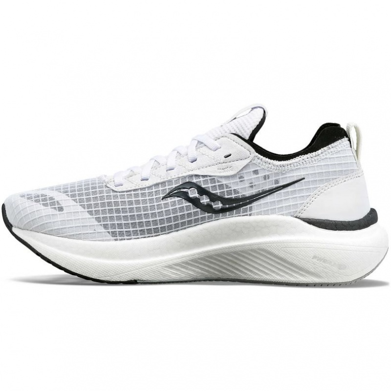 White Saucony Freedom Crossport Men's Running Shoes | PHILIPPINES-ZNF