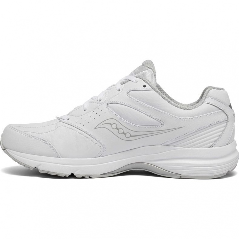 White Saucony Integrity Walker 3 Men's Walking Shoes | PHILIPPINES-SWT