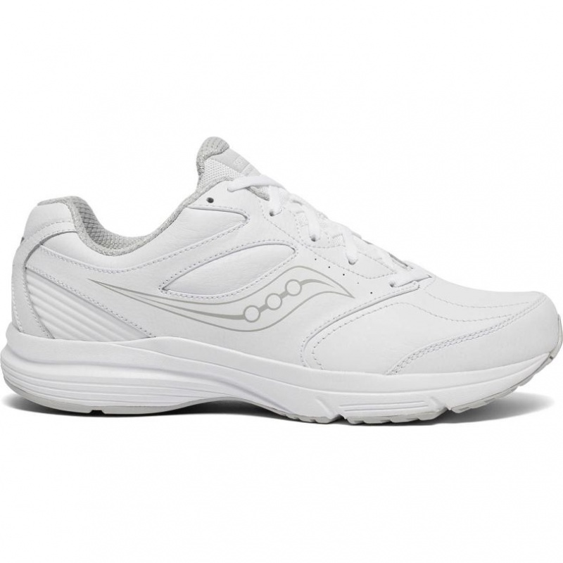 White Saucony Integrity Walker 3 Men\'s Walking Shoes | PHILIPPINES-SWT