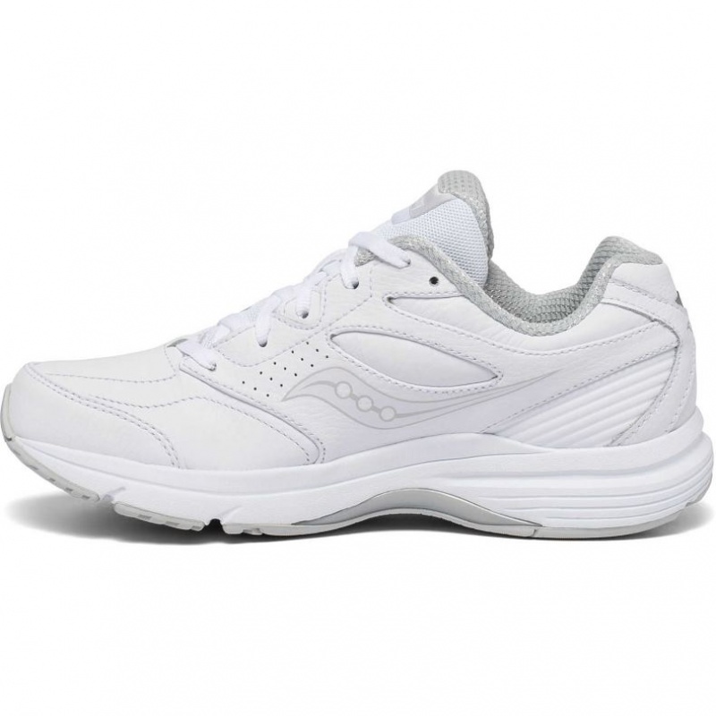 White Saucony Integrity Walker 3 Women's Wide Running Shoes | PHILIPPINES-PFY