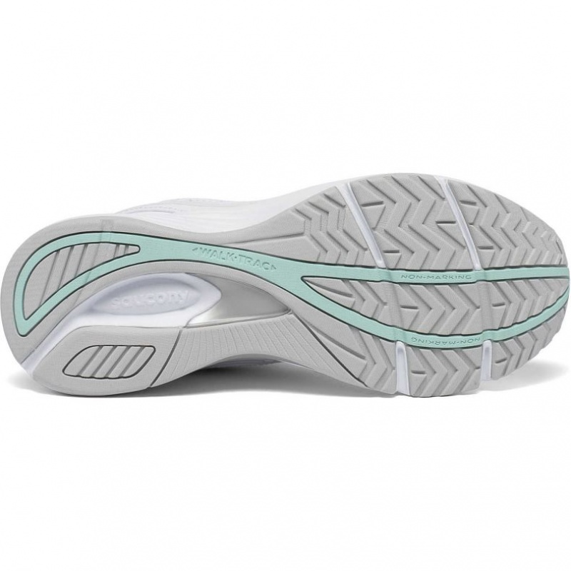 White Saucony Integrity Walker 3 Women's Wide Running Shoes | PHILIPPINES-PFY