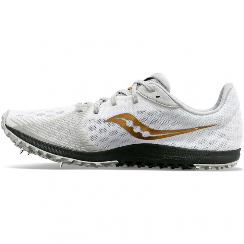 White Saucony Kilkenny XC9 Women's Spikes | PHILIPPINES-ZKQ