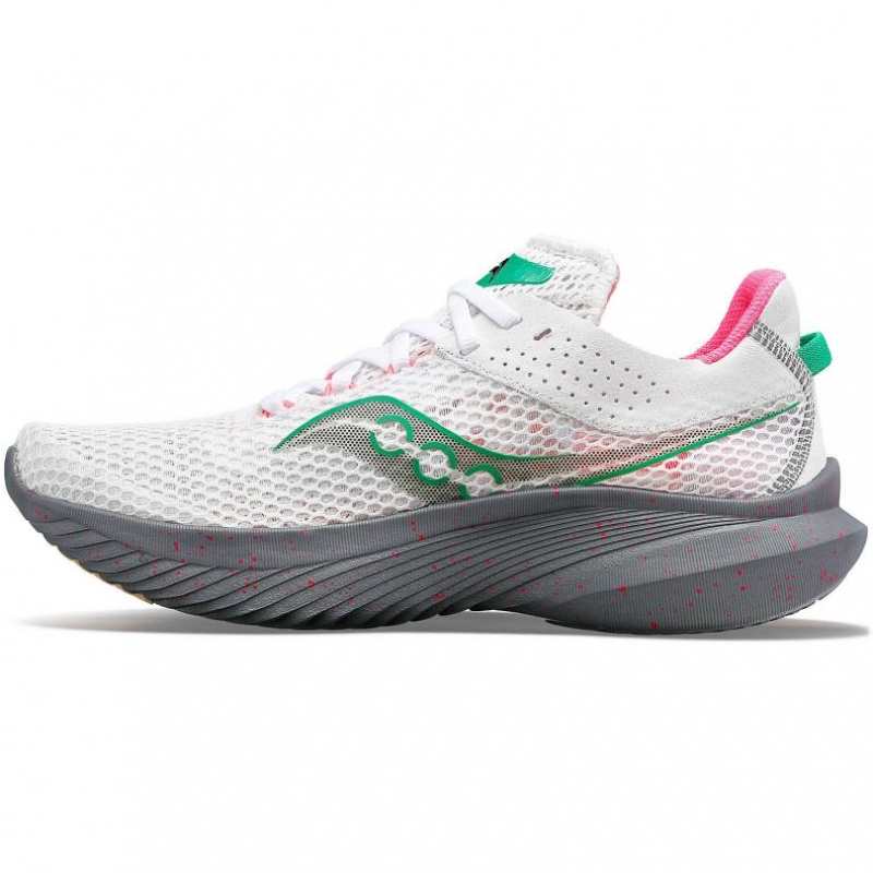 White Saucony Kinvara 14 Women's Running Shoes | PHILIPPINES-RMZ