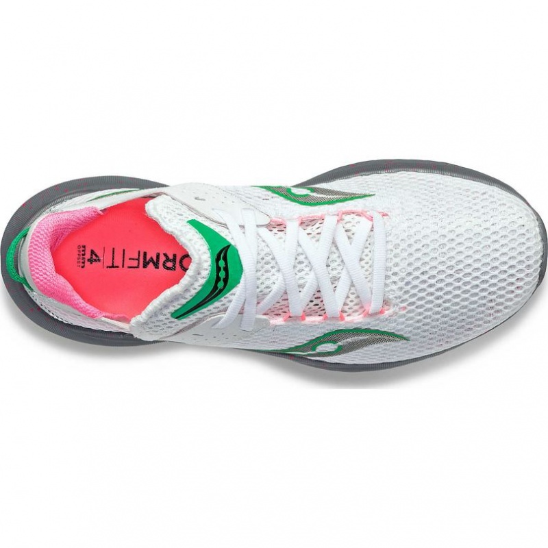 White Saucony Kinvara 14 Women's Running Shoes | PHILIPPINES-RMZ