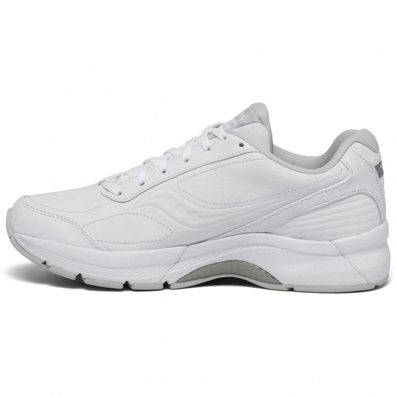 White Saucony Omni Walker 3 Men's Walking Shoes | PHILIPPINES-HQR