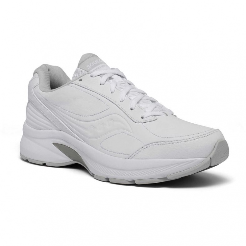 White Saucony Omni Walker 3 Men's Walking Shoes | PHILIPPINES-HQR