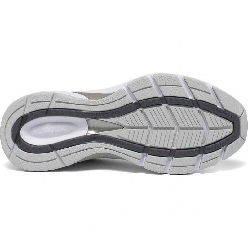 White Saucony Omni Walker 3 Women's Wide Running Shoes | PHILIPPINES-WIM