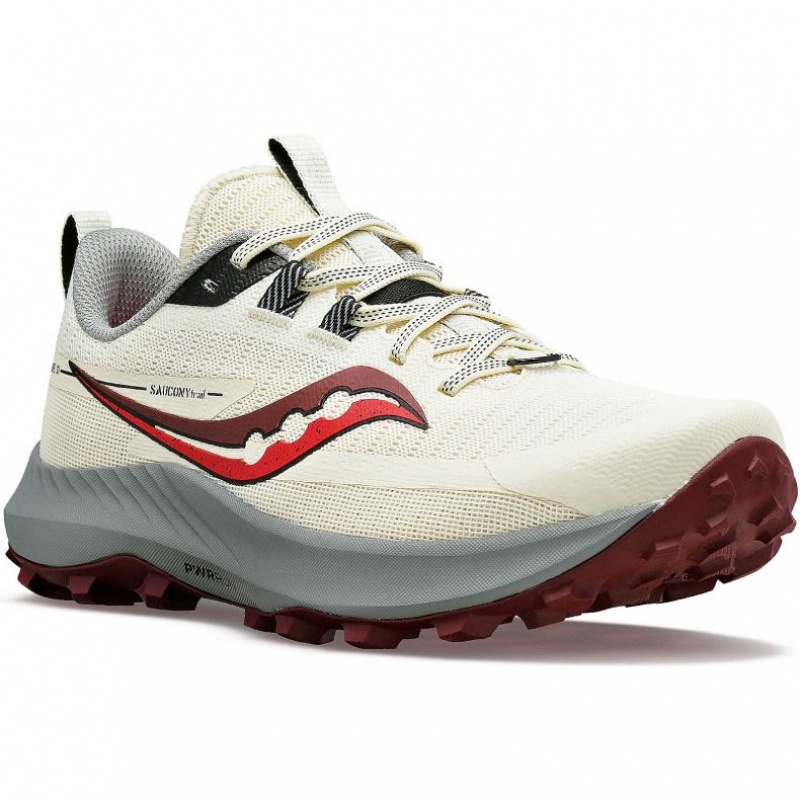 White Saucony Peregrine 13 Women's Trail Running Shoes | PHILIPPINES-FWQ