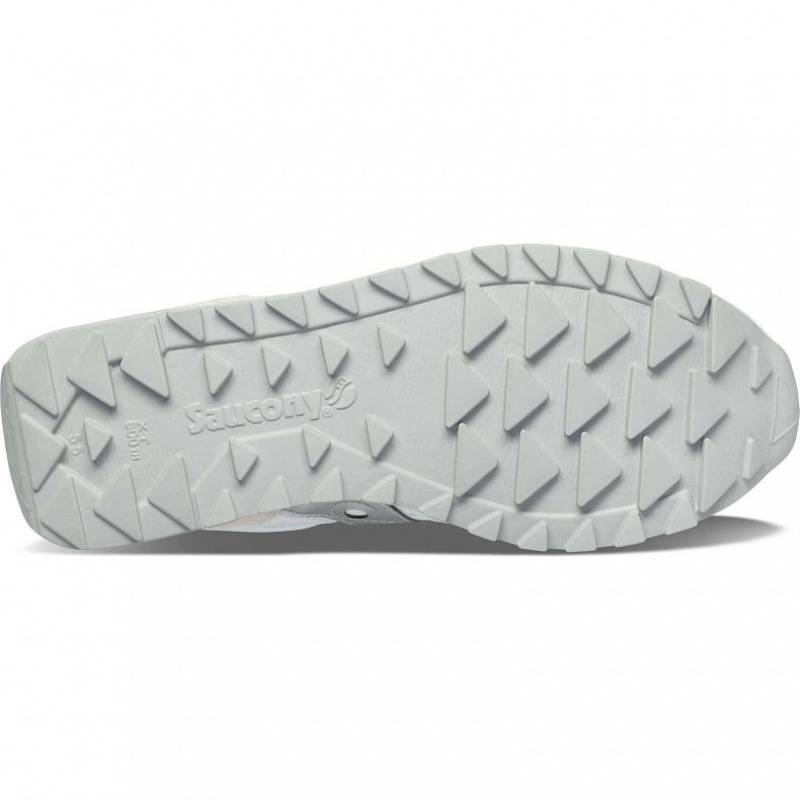 White / Silver Saucony Jazz Triple Women's Sneakers | PHILIPPINES-AOT