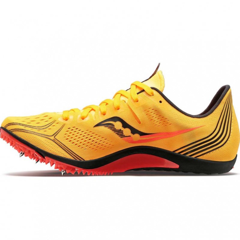 Yellow Saucony Endorphin 3 Men's Spikes | PHILIPPINES-MRL