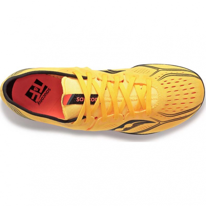 Yellow Saucony Endorphin 3 Men's Spikes | PHILIPPINES-MRL