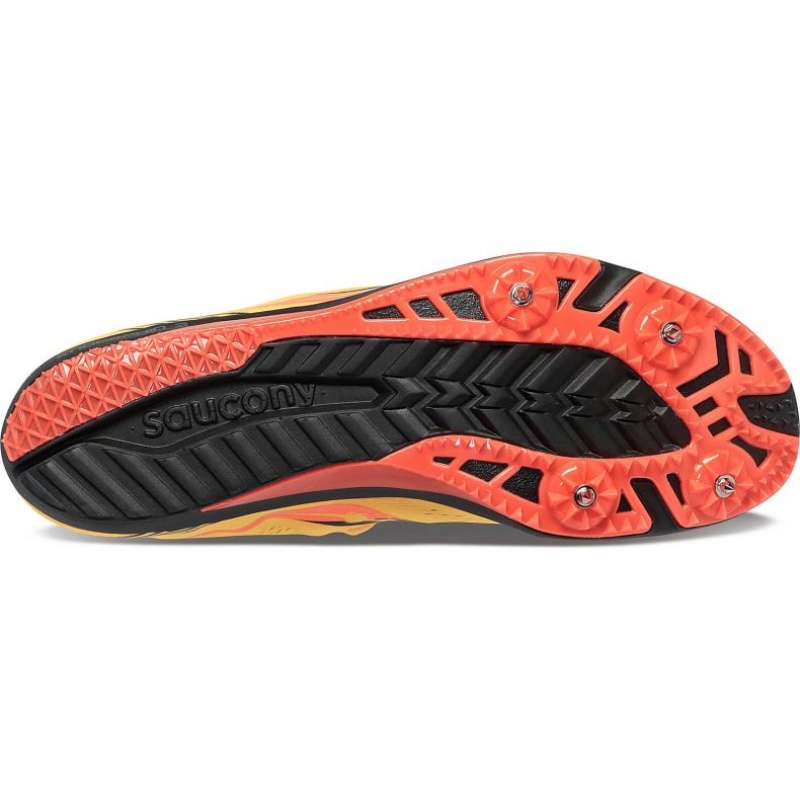 Yellow Saucony Endorphin 3 Men's Spikes | PHILIPPINES-MRL