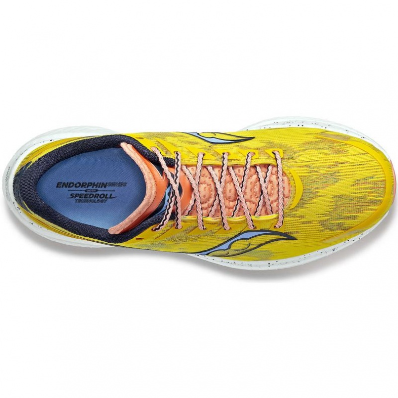 Yellow Saucony Endorphin Speed 3 Men's Running Shoes | PHILIPPINES-DEB