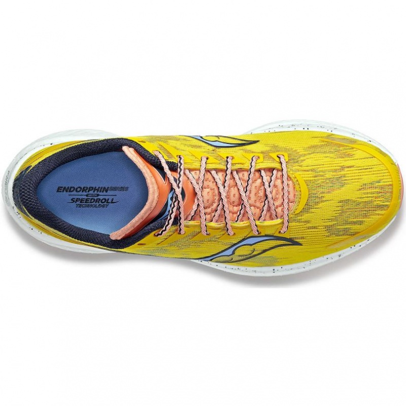 Yellow Saucony Endorphin Speed 3 Women's Running Shoes | PHILIPPINES-KWL