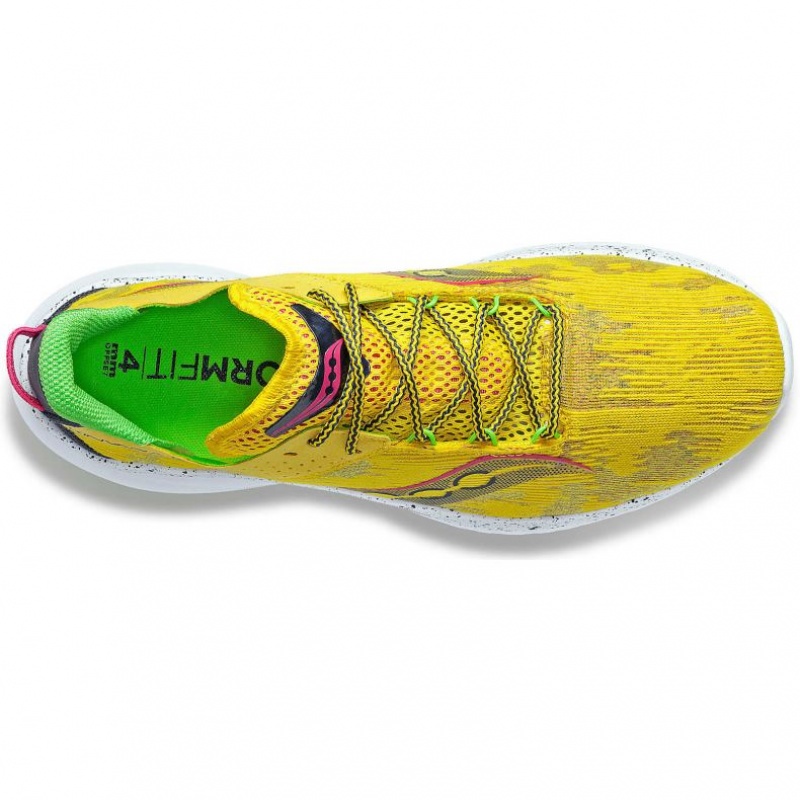 Yellow Saucony Kinvara 14 Men's Running Shoes | PHILIPPINES-JFK